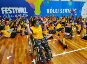 Crianças de Avaré participam do Festival Paralímpico em São Paulo
