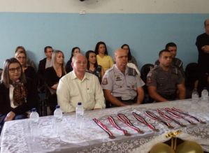 Polícia Militar promove mais uma formatura do Proerd na cidade de Taguaí