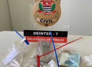 Piraju: Dupla é presa nas proximidades de creche por tráfico de drogas