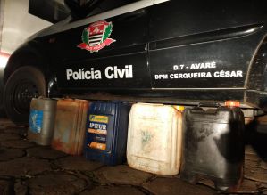 Servidor municipal é preso suspeito de furtar óleo diesel no trabalho