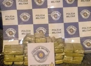 Equipe TOR e Cão PM apreendem drogas durante Operação Policial