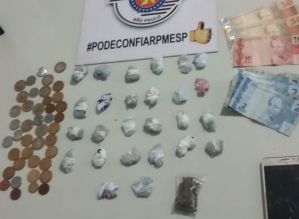 Adolescente é flagrado com drogas durante “festa rave” em chácara de Piraju