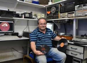 Fotógrafo avareense cria acervo digital de discos de 78 rotações