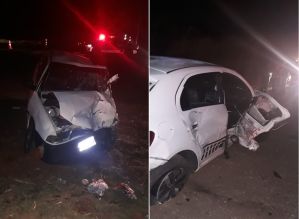 Acidente em rodovia deixa uma pessoa morta e oito feridas em Taquarituba