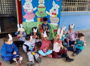 Alunos de Escolas Municipais celebram a Páscoa