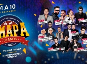 53ª Emapa começa nesta sexta-feira, 1º de dezembro; confira data dos shows