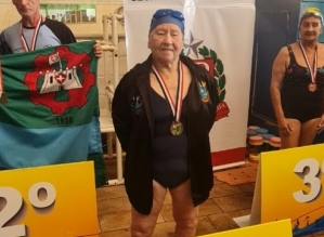 Nadadora de Avaré ganha medalha de ouro nos Jogos da Melhor Idade