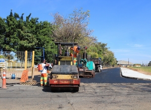 Rua no recinto da Empa é duplicada pela Prefeitura de Avaré