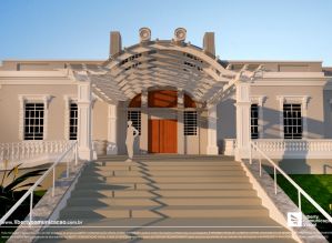 Nova fachada da Santa Casa deve ser inaugurada em abril