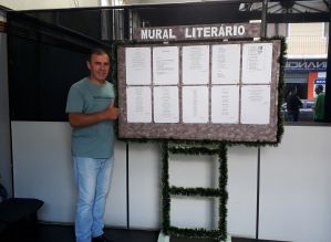 3º Mural Literário é exposto em Cerqueira César-SP