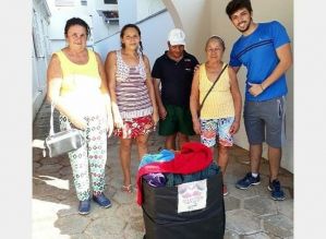 UniFSP entrega roupas arrecadas da campanha do agasalho 2019