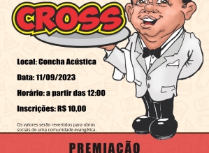 Concha Acústica é palco do 8º Garçom Cross na segunda, 11 de setembro