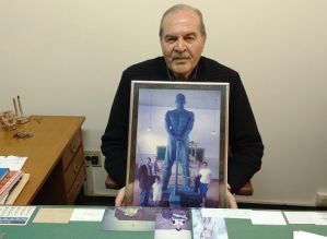 Há 60 anos, economista serviu de modelo para estátua que fica no centro de Avaré