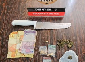  Polícia Civil prende homem acusado de tráfico de drogas após denúncia