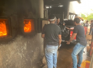 Polícia Civil de Avaré incinera mais 96 quilos de drogas apreendidas