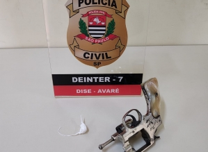 DISE prende por posse irregular de arma de fogo homem investigado por tráfico de drogas