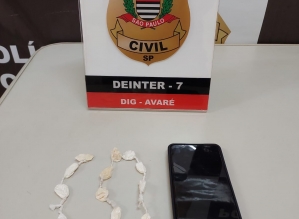 Polícia Civil prende indivíduo por tráfico de entorpecentes em Avaré