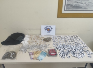 Homem é preso com grande quantidade de drogas no Jardim Bela Vista em Cerqueira César