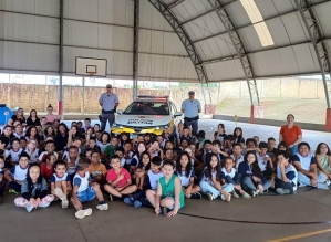 Policiamento Rodoviário realiza palestra sobre o tema 