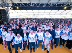 SEC de Avaré participa de grande celebração do 1º de Maio promovida pela Fecomerciários
