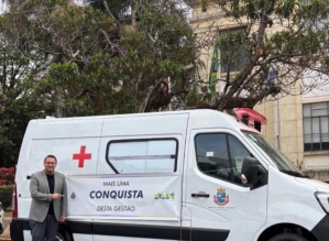 Governo Roberto Araujo adquire nova ambulância para a Saúde