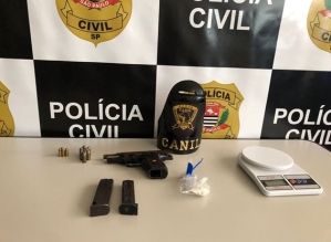 Suspeito de integrar organização ligada ao tráfico de drogas é preso em Itapeva