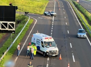 Motociclista morre após cair da moto ao tentar desviar de animais na rodovia em Botucatu