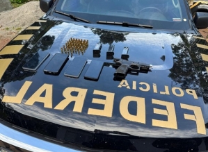 PF investiga empresa de armas em tráfico e de armas no interior de SP