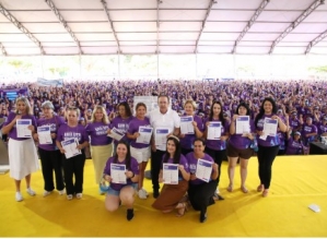 Comerciárias protagonizam um “Mulher Valorizada - momento histórico em Avaré”