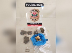 Operação da Polícia Civil prende dupla por tráfico de drogas na Vila Esperança  em Avaré