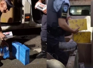 Homem é preso após ser flagrado com peças de informática sem nota fiscal em rodovia 