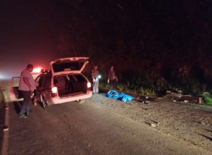 Dois jovens morrem acidente entre moto e ônibus em Bom Sucesso de Itararé