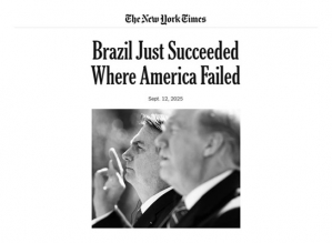 “Brasil acertou onde os EUA falharam”, escrevem professores no New York Times