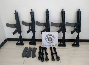 TOR flagra homem com armas que iriam para o RJ