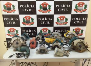 Avaré: Polícia Civil esclarece furtos em construções e recupera 12 máquinas