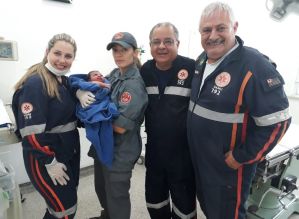 SAMU realiza parto de emergência em Avaré