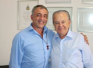 Deputado recebe ex-prefeito de Avaré