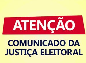 Informe da Justiça eleitoral de Avaré