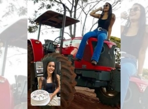 Um dia depois de celebrar aniversário, jovem de 24 anos morre em acidente com trator