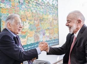 Lula encontra FHC: “Tenho muito carinho por ele”