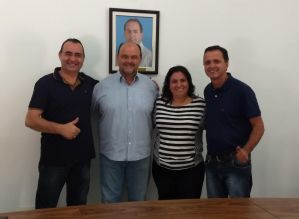 Deputado Ricardo Madalena visita Sincomerciários-Avaré