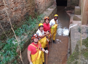 Meio Ambiente, Defesa Civil e Bombeiros inspecionam galerias pluviais submersas
