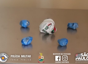 Adolescente de 15 anos é apreendido pela Polícia Militar por traficar drogas em Avaré
