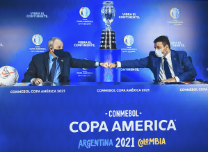 Conmebol anuncia que a Copa América será disputada no Brasil em meio à covid