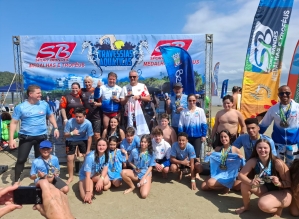 Equipe de natação de Avaré vence etapa de circuito de águas abertas