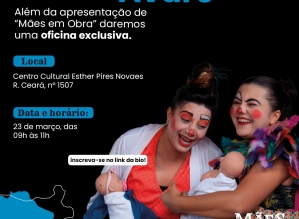 Avaré recebe comédia teatral e oficina de palhaçaria gratuitas no dia 23