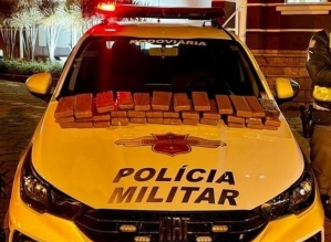Passageira de ônibus é presa com 36 tijolos de maconha em bagagem  na Castello Branco