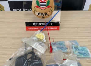 Piraju: Polícia Civil prende homem em operação contra o tráfico de drogas