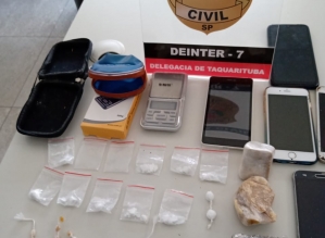 Taquarituba: Dois homens são presos por tráfico de drogas em operação da Polícia Civil