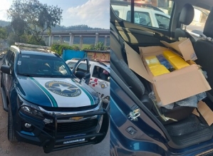 PM encontra 30kg de cocaína em viatura da Receita Federal que ia para o Aeroporto de Guarulhos